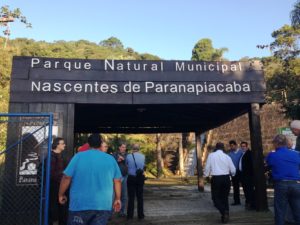 Inauguração de painéis marca os 10 anos do Parque Nascentes de Paranapiacaba