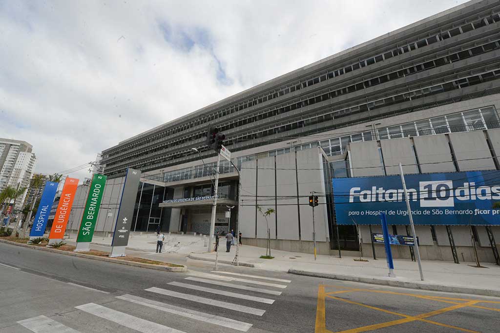 São Bernardo anuncia inauguração do Hospital de Urgência em 10 dias